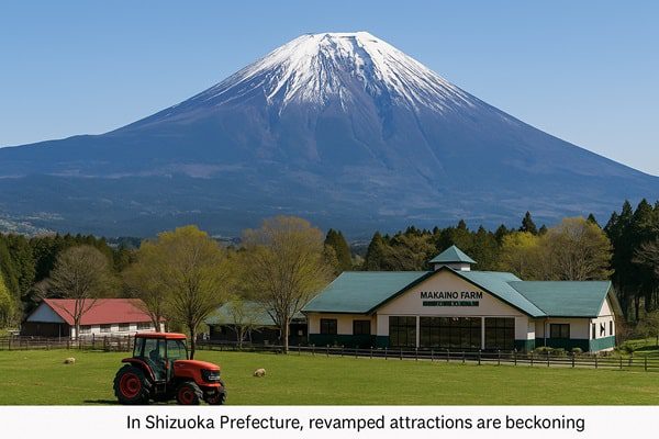 Shizuoka shines with tea festivals, farm feasts and fishing fun