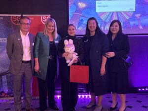 Olivia Haynes won prizes from Shangri-La Group, Mandai Wildlife Group and Skyline Luge Singapore (credit Singapore Tourism Board)