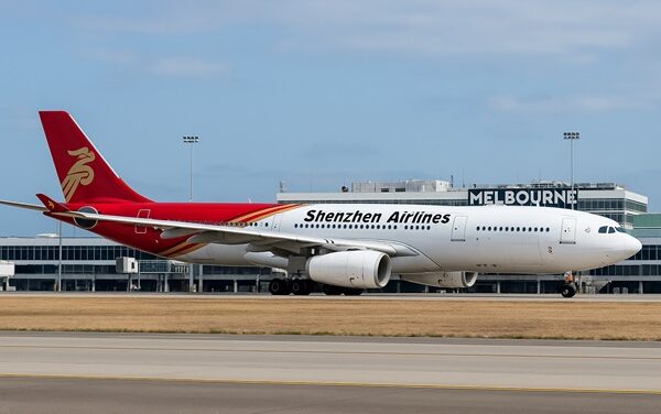 Shenzhen Airlines Lands in Melbourne with Direct Flights