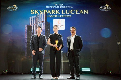 Skypark Lucean Jomtien Pattaya Sweeps Three Accolades at LivingInsider Thailand Developer Awards 2025 and Dot Property Thailand Awards 2025