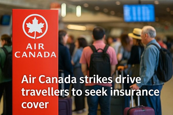 Air Canada strikes push Aussies towards travel insurance