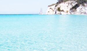 Vouloumi Beach, Antipaxos, a hidden gem accessible only by small yachts