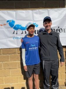 Williem Duong (13) and Michael Broskowski - BD Marathon Walk - Sep 24
