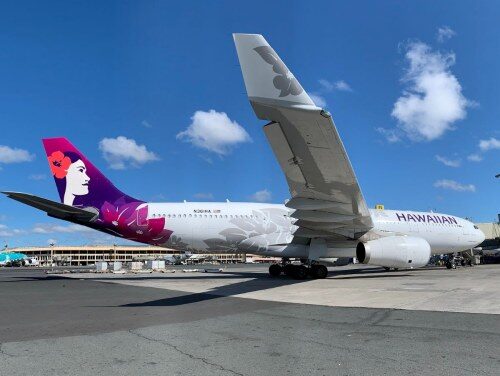 Alaska, Cosmo Boost SAF for Hawaiian Osaka-Honolulu