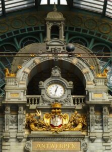 Antwerp's railway station is one of the most beautiful in Europe.