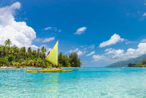 Canoe MOOREA © Stéphane Mailion Photography