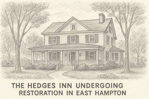 David Netto Leads Iconic Redesign of The Hedges Inn in East Hampton