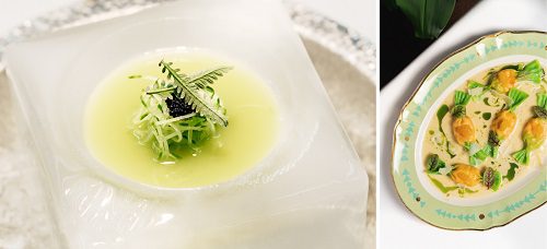ETNA Soup with Scallop and Shrimp