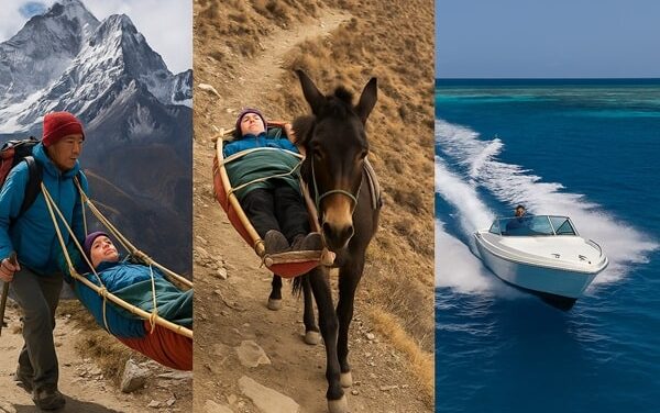 Sherpas, Mules & Speedboats: Wild Global Rescue Missions