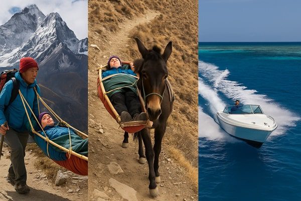 Sherpas, Mules & Speedboats: Wild Global Rescue Missions