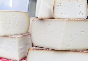 Greek cheeses please the breakfast palate.