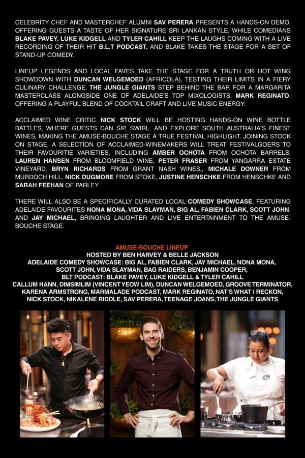 Harvest Rock Unveils The Amuse-Bouche Stage Lineup and Full F&B Prorgam5