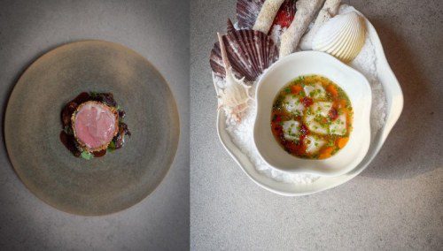 Lamb + Scallop from AUGUST