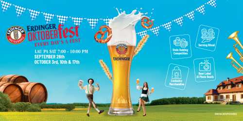 Raise a Stein: Oktoberfest Party Lands at Lau Pa Sat