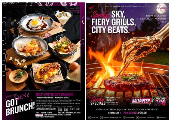 Moxy Bangkok Spices Up October with Festive Thrills