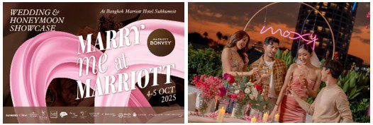 Moxy Bangkok Ratchaprasong Heats Up October with Wedding Fair