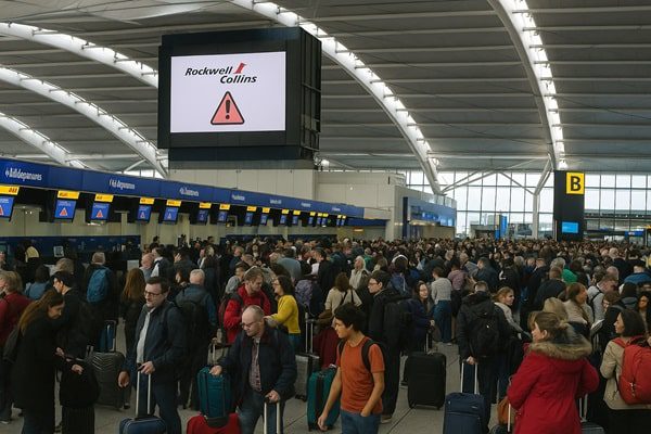 Airports in Turmoil: Collins Aerospace Cyberattack Chaos