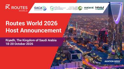 Riyadh to Host Routes World 2026 Global Aviation Summit