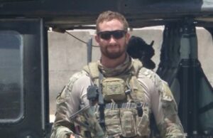 Ryan Wilson on board a military exercise