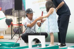 2023 Asian Games gold medalist Taichi Kho will share golfing tips with youngsters at the 2025 SJM Macao Open Community Golf Fun Day.