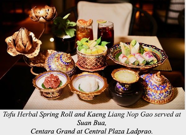 Centara’s Suan Bua Elevates Thai Vegan Dining
