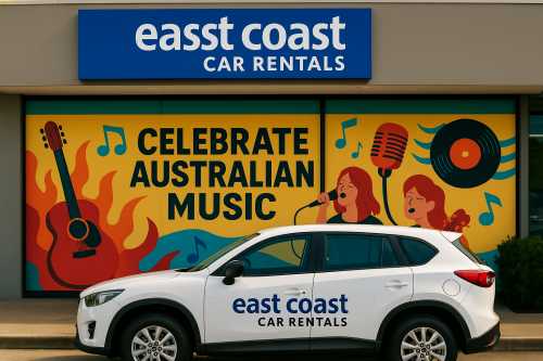 East Coast Car Rentals Hits the Road with Ausmusic Month Vibe