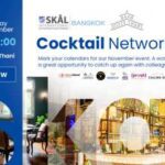 Cheers to Connection: SKAL Bangkok Hosts Cocktail Night at Dusit Thani
