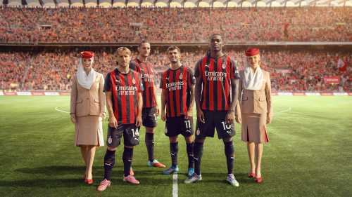 Emirates & AC Milan Renew Legendary Partnership