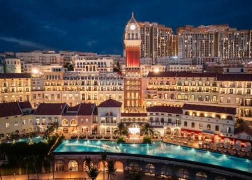 Guests can step into a piazza of wonder at