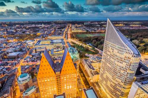 Hague Skyline from above