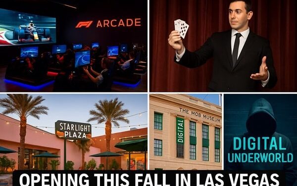 Las Vegas ignites fall with F1 thrills, magic & mob tales
