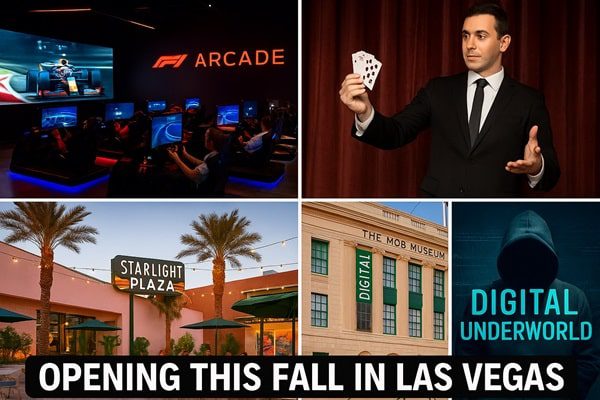 Las Vegas ignites fall with F1 thrills, magic & mob tales