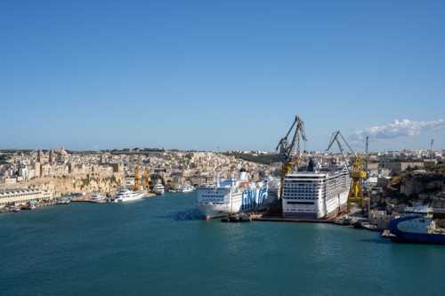 MSC Magnifica Embarks on Grand Makeover at Malta Shipyard