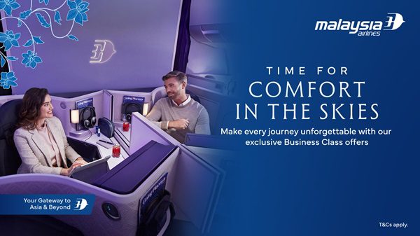 Malaysia Airlines Brings Back Comfort to Flying