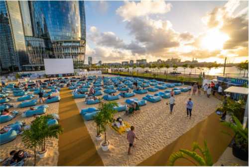 Mov'in Bed Beach Cinema in 2024-25