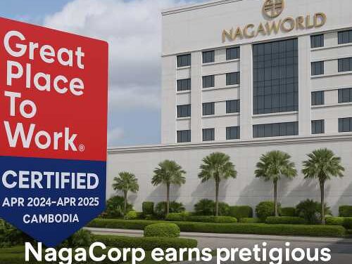 NagaWorld Scores 95% Trust Win as a Great Place to Work