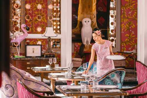 Pink Pearl by Olivier E. is a glamorous pink mansion and French fine dining destination, overseen by the acclaimed consultant chef Olivier Elzer