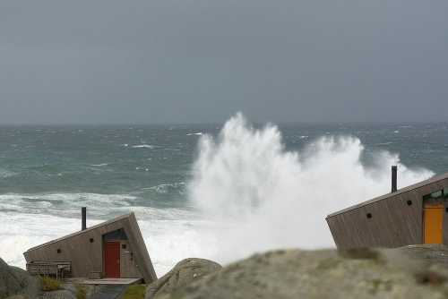 Storm at Panoramahyttene. Photo Ida K. Vollum