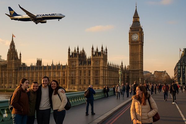 UK Tourism 2025: Foreign Arrivals Surge as Locals Cut Back