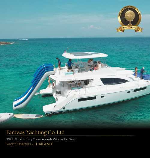 Faraway Yachting Steers to Thailand’s Top Luxury Award