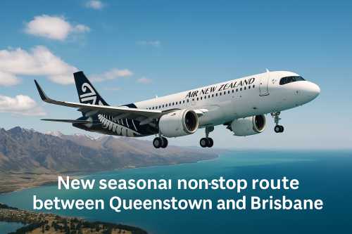 Air NZ Links Queenstown and Brisbane with New Non-Stop Route