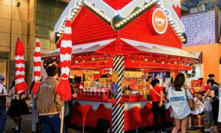 Amos Food Group Lights Up Central World Christmas Magic