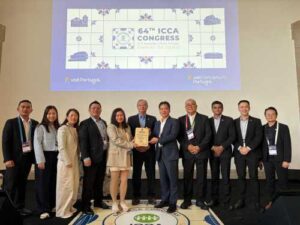 BESarawak receives an ICCA Award of Appreciation for Sarawak's contributions to the growing APAC industry.