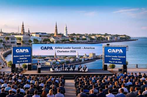 Charleston to Host CAPA’s Airline Leader Summit 2026