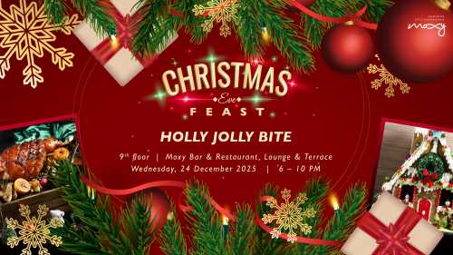 Moxy Bangkok Fires Up Festive Flavours and Sky-High Fun