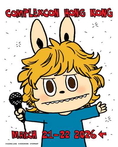 ComplexCon HK 2026 Taps Kasing Lung for Creative Reign