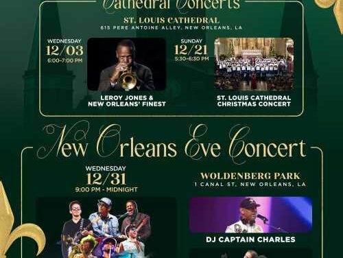 New Orleans Sparkles with Free Holiday Concerts & NYE Magic