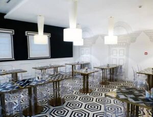 Holm's ultrastylish breakfast area