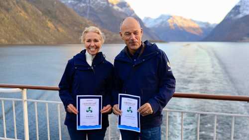Hurtigruten Embarks on Its First-Ever Climate-Neutral Voyage