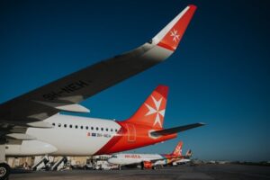 KM Malta Airlines, the premium choice for flying from Malta in style.